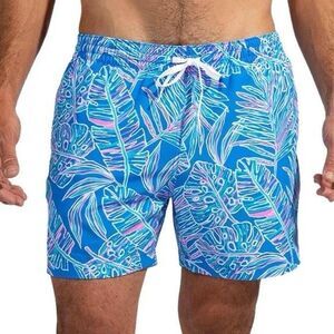 Chubbies Cruise It or Lose It Trunk 4” size M palm leaves